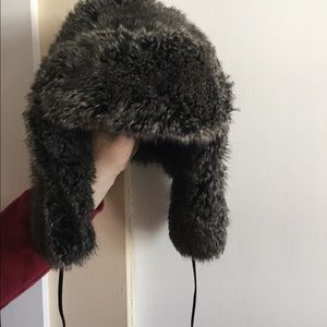 Faux fur hat